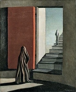 Kay Sage oil on canvas signed and Stamped Hand Carved - Picture 1 of 1