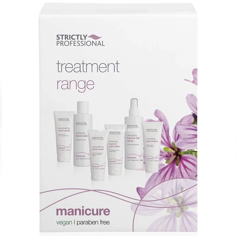 Strictly Professional Manicure Treatment Range Gift Set Kit - Fast Shipping