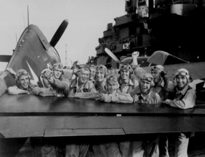 US NAVY USN U.S.S. Lexington World War 2 WWII 8 x 12 Photo Picture - Picture 1 of 1