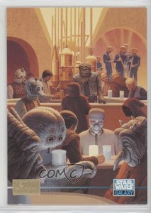 1995 Topps Star Wars Galaxy Series 3 1st Day Production #303 gc7