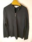 PleinAir Jacket Full Zip Cardigan Knit acrylic Black Size L