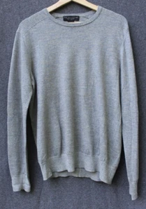 The Mens Store Bloomingdale’s Gray Long Sleeve Pullover Sweater Size Medium - Picture 1 of 7