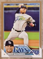 Drew Rasmussen 2023 Topps Series 2 Gold /2023 Card #449 - Rays