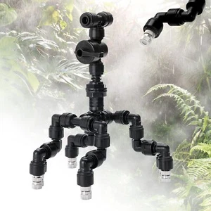 4 Pcs Reptile Mister Nozzle Terrarium Reptile Fogger with Valve, Adjustable T... - Picture 1 of 7
