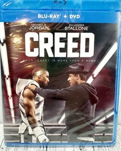 CREED 2015 Movie Blu-Ray + DVD Michael B Jordan Sylvester Stallone New & Sealed - Picture 1 of 3