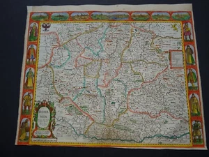 Antique Map of Bohemia by John Speed 1676 - Picture 1 of 9