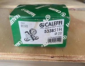 Caleffi 22mm Pressure Reducing Valve with gauge - Picture 1 of 1