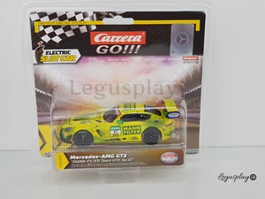 Slot car scalextric carrera Go 64169 Mercedes AMG GT3 " Mann-Filter " Team Htp - Picture 1 of 2