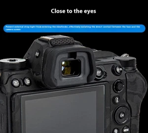 Camera goggles, eye mask, viewfinder for Nikon Z7, Z6, Z5, Z6II, Z7II, Z72, Z62 - Picture 1 of 8