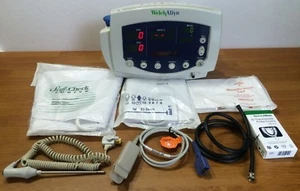 Welch Allyn 300 Series 53XXX Vital Signs Monitor NIBP BP SpO2 Temperature - Picture 1 of 6