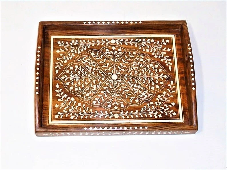 Bone Inlay Tray - Image 1 of 4