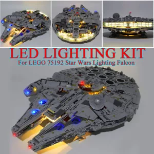 LED Beleuchtungsset für Lego 75192 Star Wars Millennium Falcon Licht Kit DIY Toy - Bild 1 von 11