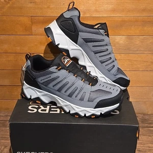 Skechers Herren Schuhe 8,5 Relaxed Fit Grau Outdoor Air Cooled Memory Foam Gorp - Bild 1 von 7