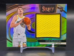 2024-25 Panini Select Kyle Filipowski Jumbo Rookie Swatch Silver Prizm #JRS-FIL - Picture 1 of 2