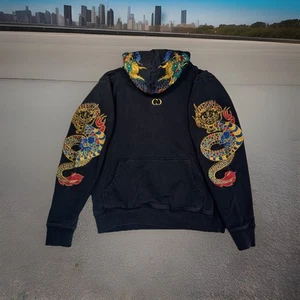 Criminal Damage London Sudadera con Capucha Para Hombre L Sudadera Dragón Bordado Ropa de Calle - Imagen 1 de 12