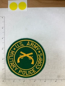 UNITED STATES ARMY MILITARY POLICE CORPS GREEN PX PATCH - Imagen 1 de 2