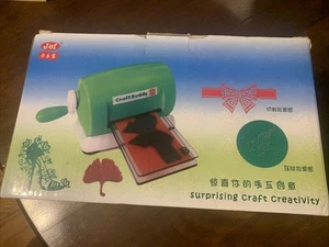 DIY Craft Buddy Mini Manual Die Cutting and Embossing Machine; Portable, Blue - Picture 1 of 3