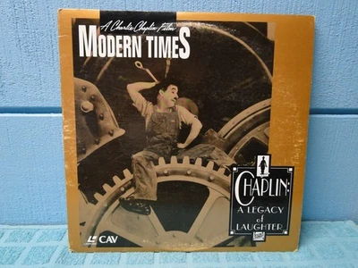 Modern Times Charlie Chaplin 2 Disc Set Laserdisc -EXTRA LDs SHIP FREE - Image 1 of 3