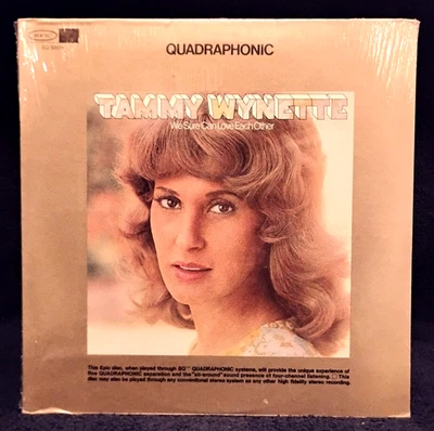 (NEW)  TAMMY WYNETTE  "WE SURE CAN LOVE EACH OTHER"  (RARE QUAD VINYL / 1972) - Image 1 of 4