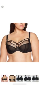 Sujetador con aros Elomi Sachi 42L negro 4350 - Imagen 1 de 6