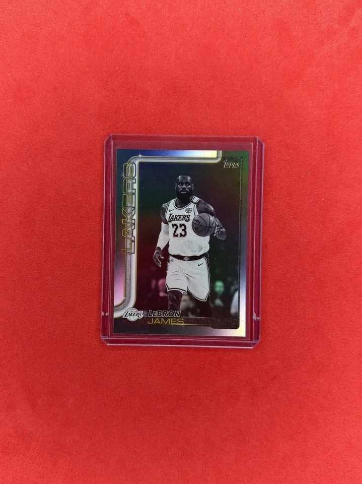 2025/26 Topps Basketball Lebron James 150 Blackout Parallel Target Exclusive - Image 1 of 2