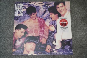 New Kids On The Block NKOTB - Step By Step Limited White Color Vinyl LP sealed - Picture 1 of 2