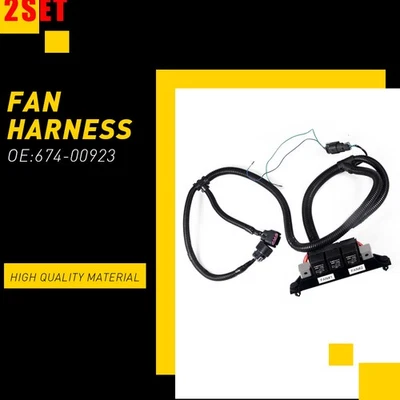 2Set Retrofit Stand Alone Electric Fan Harness For Silverado Sierra Tahoe Yukon - Image 1 of 4