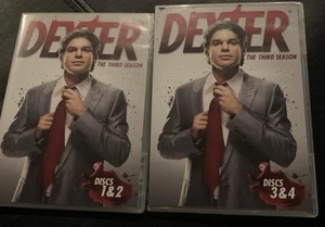 Dexter The Third Season DVD (2 cases 4-Discs) Like New - Imagen 1 de 2