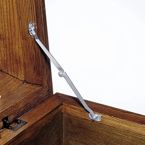 2 Pack Everbilt Satin Nickel Left/Right Lid Support Hinge Kit 29117 - Picture 1 of 2