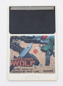 Operation Wolf - NEC PC Engine PCE HuCard PCE JP Japan - Cartridge Only