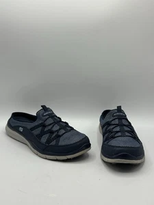 Skechers Flex Gratis Cloud Womens Athletic Mule Navy US Size 8.5 EU 38.5 - Picture 1 of 19