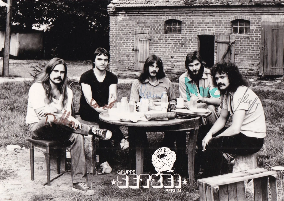 Autogramm - Gruppe Setzei - DDR-Karte - Bild 1 von 1