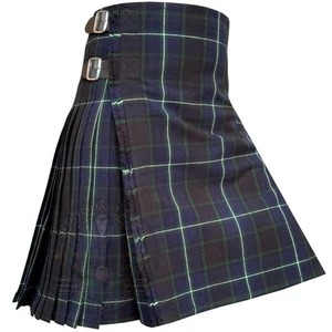 Clan Longmuir Modern Tartan Kilt – 8 Yard Traditional Scottish Highland Kilt - Picture 1 of 7