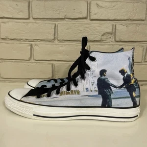RARE Converse Pink Floyd Shoes "Wish You Were Here" Men's Sz 10 Chuck Taylor - Picture 1 of 10