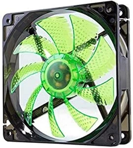 NOX nxcfan120lg – Case Fan 120 x 120 mm, Green - Photo 1/8
