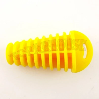 Flexible Exhaust Muffler Wash Plug For Yamaha Honda KTM Pit Dirt Bike ATV UTV - Image 1 of 4