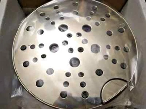 Cabezal de ducha Delta 52668-PN H2Okinetic Raincan de 5 ajustes en níquel pulido - Imagen 1 de 2