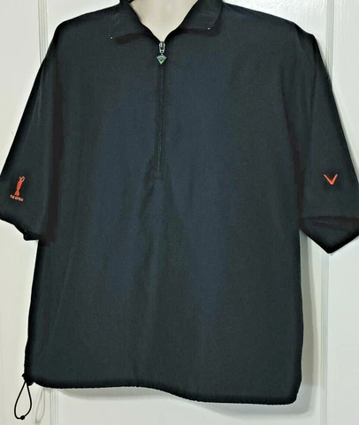 British Open Golf Jacket Medium Brushed Microfiber Cover