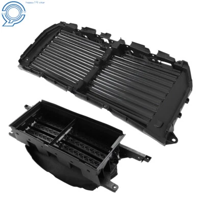 Radiator Grille Air Shutter Control Upper&Lower For 2015-17 Ford F-150 W/O Motor Foto 1 de 4