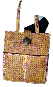  Vera Bradley Tiki Tote bag in Bali Gold Shoulder Bag Multicolor