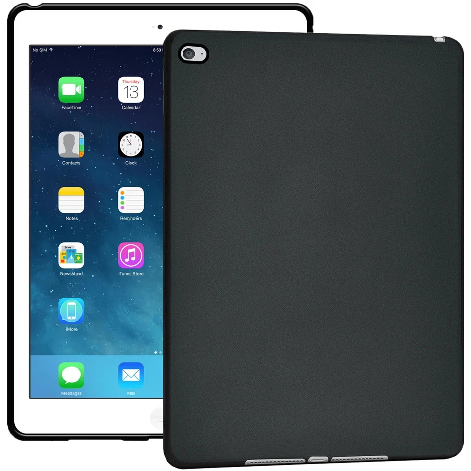Coque Protection Pour Apple IPAD Air 2 Silicone TPU Étui Slim Sac Mat Coquille - Photo 1/4