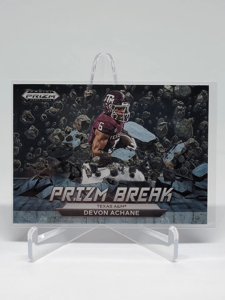 2023 Panini Prizm Draft Picks - Devon Achane #PB-12 - Prizm Break - Dolphins F1D - Image 1 of 1