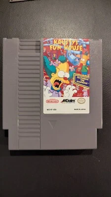 Krusty's Fun House (Nintendo Entertainment System, 1992) And Insert - Image 1 of 4