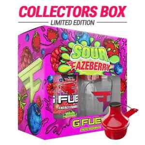 G Fuel Sour FaZeBerry Collector's Box 40 Serving Energy Tub and Shaker Cup