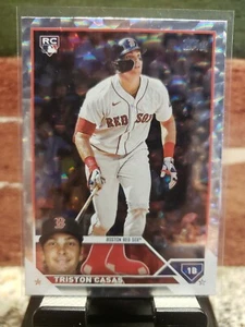 Triston Casas #92 2023 Topps Silver Pattern Foilboard Boston Red Sox - Picture 1 of 2