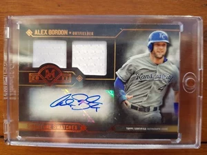 2017 Topps Museum Collection - Alex Gordon Signature Swatches #d 02/50 Autograph - Picture 1 of 1