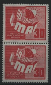 RDA 1950 - Mi-N.o 250 ** - Estampillada sin montar o nunca montada - par - vertical - Imagen 1 de 1