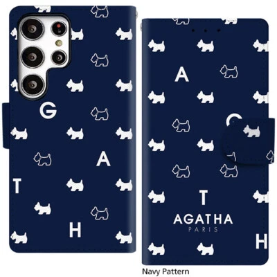 AGATHA Paris Diary Wallet Case for iPhone 14 13 12 11 XS 7/8 6S Pro Max Plus - Image 1 of 4