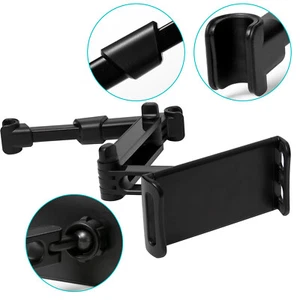 Universal Car Seat Back Headrest Mount Holder for 4.5-10.5" iPad Phone Tablet - Picture 1 of 7