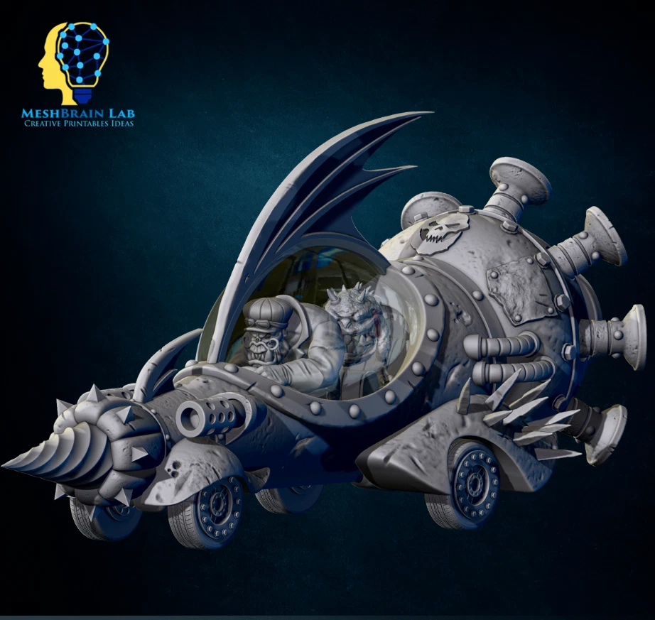MESHBRAIN LAB Evil Machine Race Ork car MBL-057